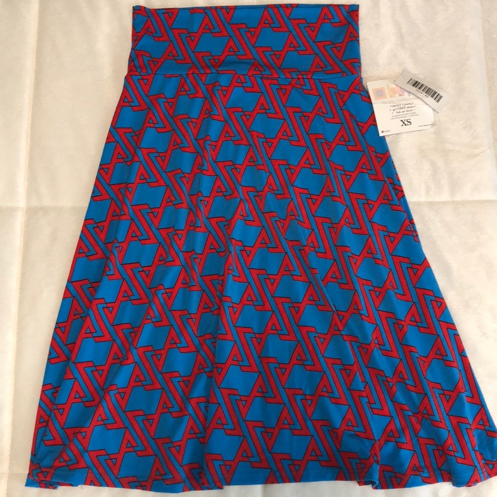 NWT! LulaRoe Azure Skirt